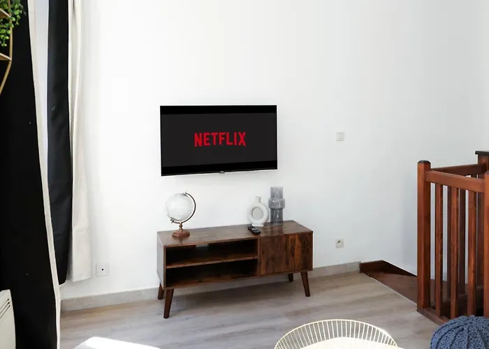 Διαμέρισμα N1 Des Etudes Cosy Duplex Netflix Balcon Conciergeriedamecarcas Καρκασόν